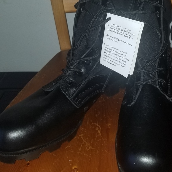 Mens Combat Boots - Picture 8 of 9